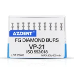 Azdent VP Diamond Burs Kit (10pcs)
