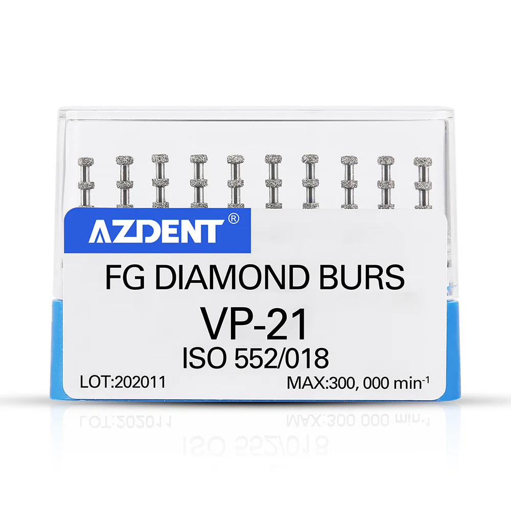 VP1 Azdent VP Diamond Burs Kit (10pcs) - Image 1