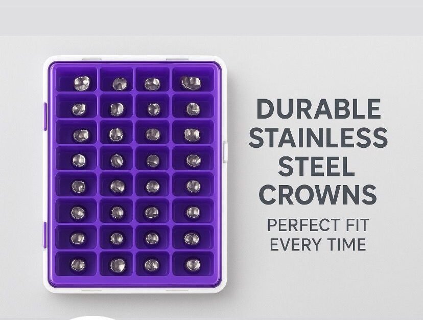 stainless steel crowns Durable Stainless Steel Crowns - Image 1