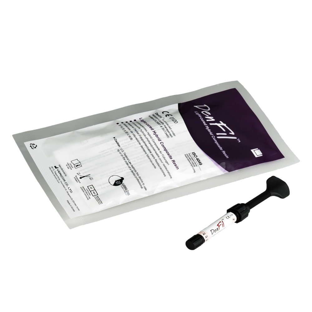 vericom-denfil-Refill-syringe Denfil Light-cured Hybrid Composite Resin - Image 1